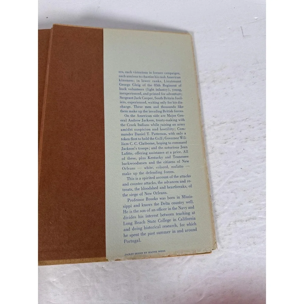 The Siege of New Orleans Charles B. Brooks 1961 First Edition History Military